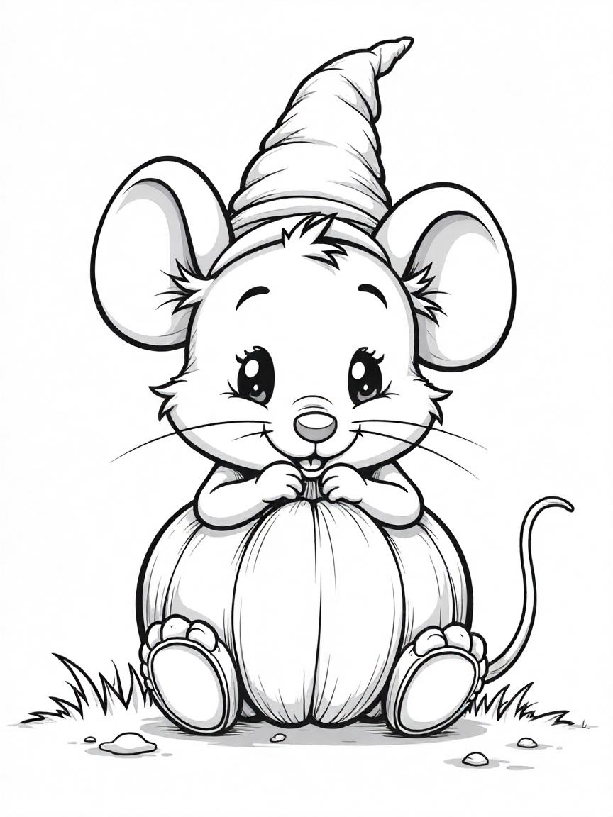 Free Halloween Coloring Pages for Kids – Print & Color Today 3 Micky MOuse Halloween coloring pages