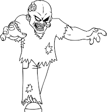 20 Zombie Coloring Pages For Kids 19 angry zombies