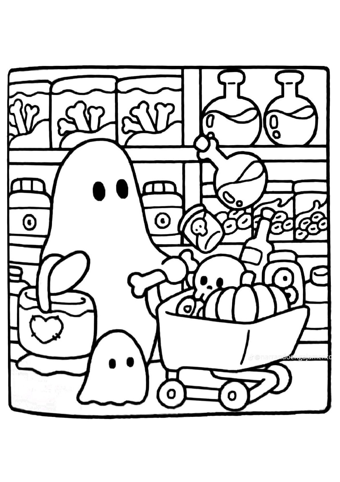20 Zombie Coloring Pages For Kids 7 spooky flair coloring pages